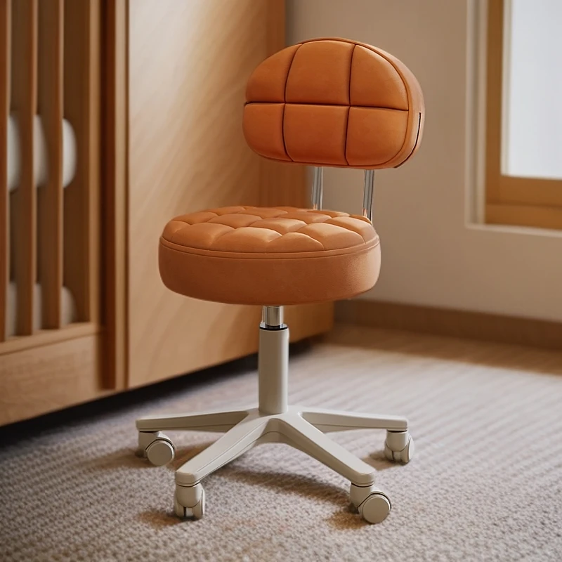 升降办公转椅子化妆椅凳子书桌椅简约电脑椅宿舍卧室面包凳学习椅