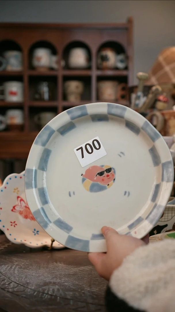 可爱川谷原创陶瓷12.13直播微瑕700