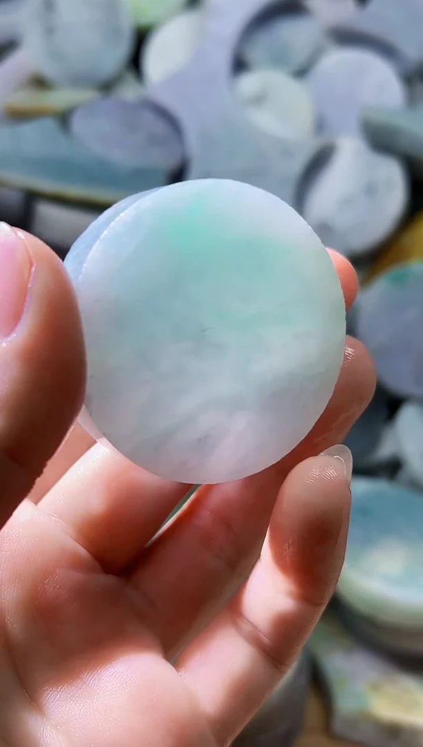 裸石翡翠天然翡翠A货玉 南 821