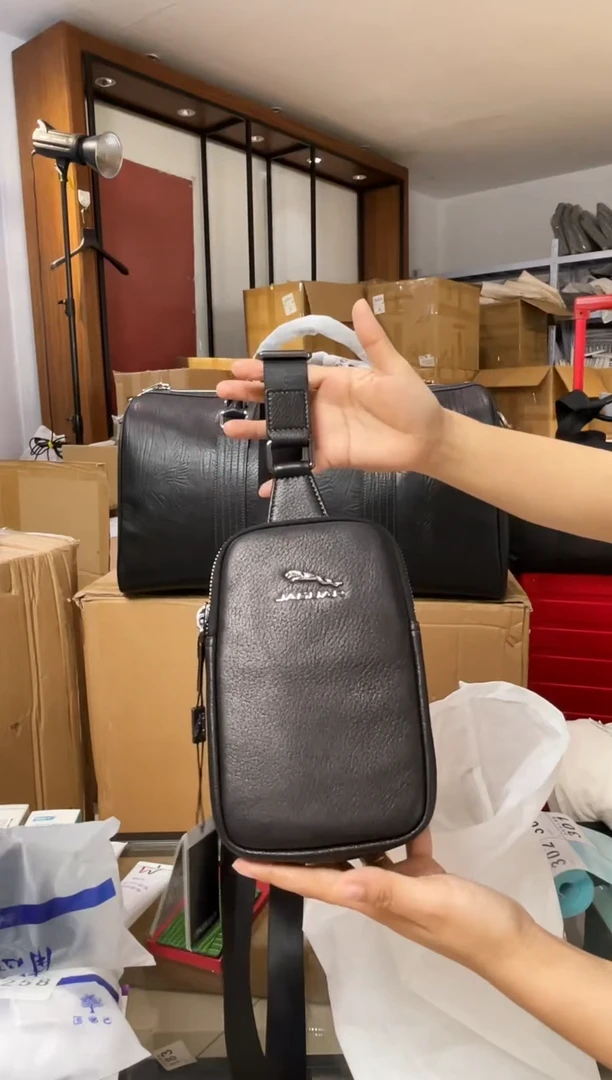 鹿皮（革）韩爵绅士包包皮具301