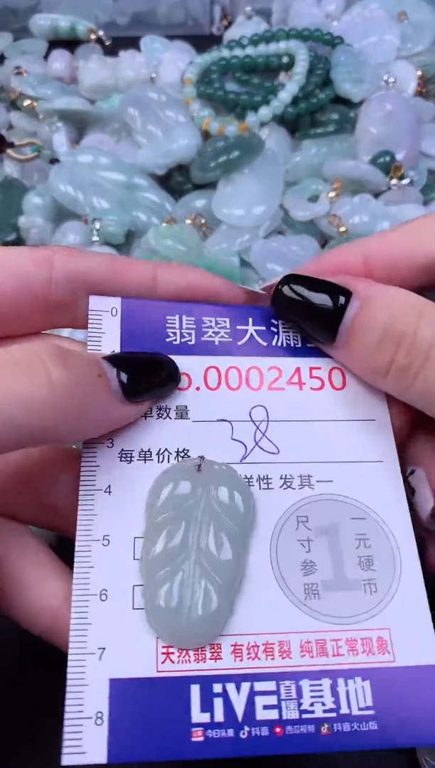 颈饰未镶嵌翡翠2450