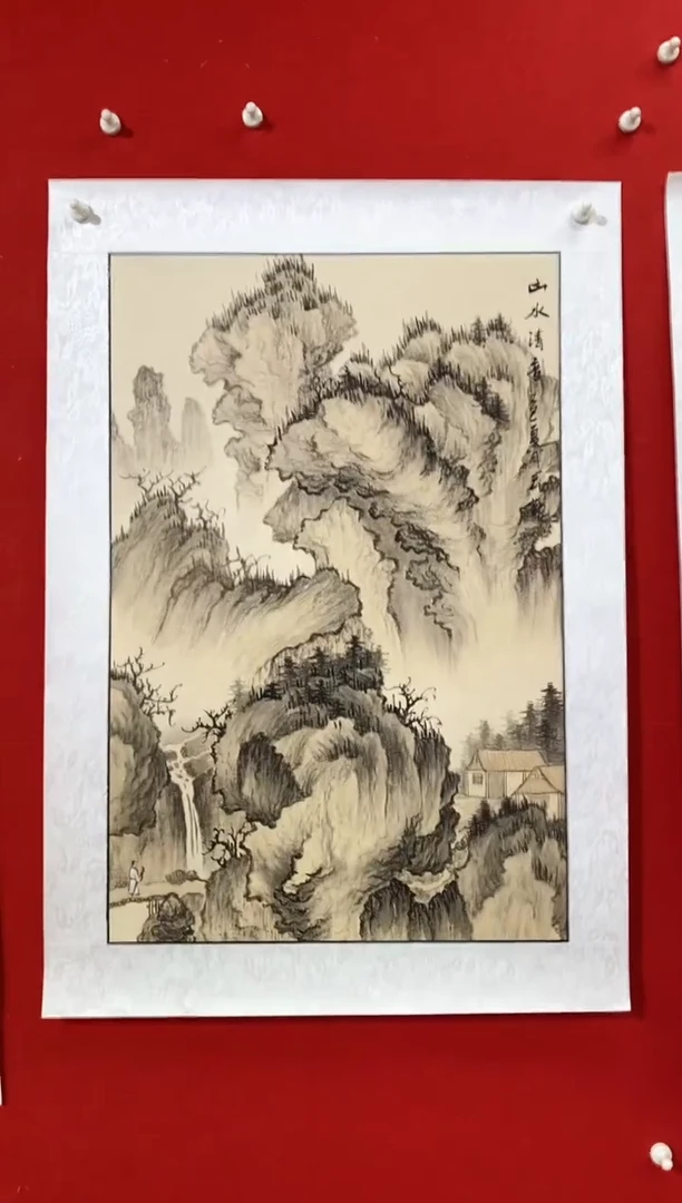 国画国画NYQ杰牛云勤老师作品