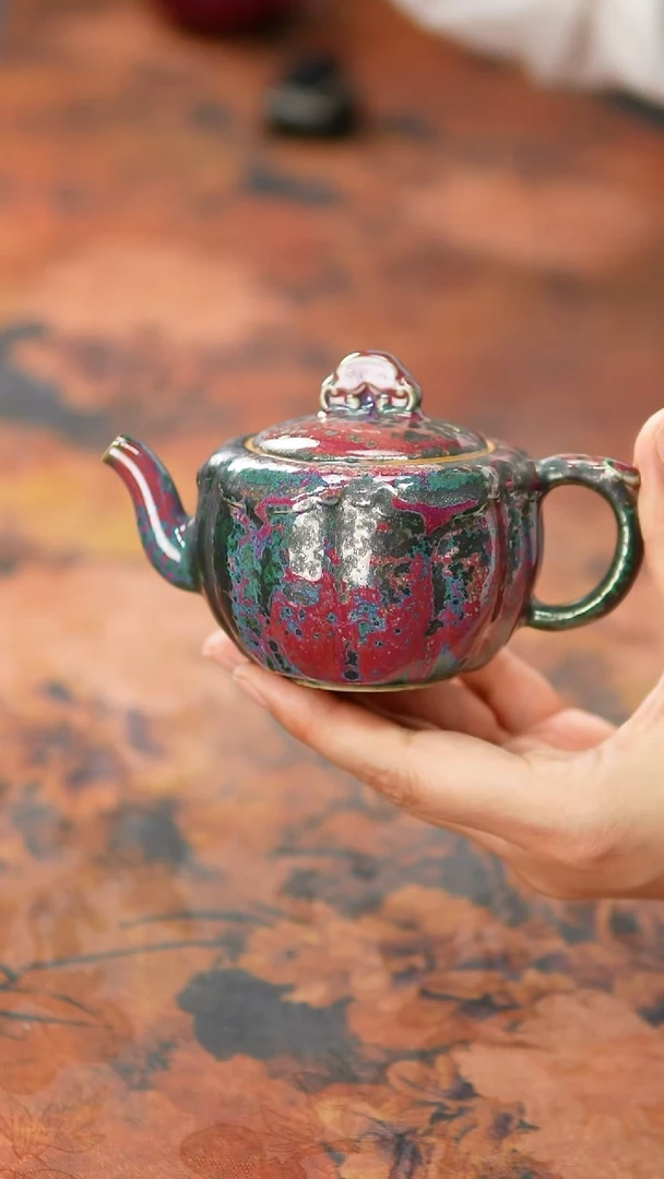 壶780金阁茶器 不带礼盒