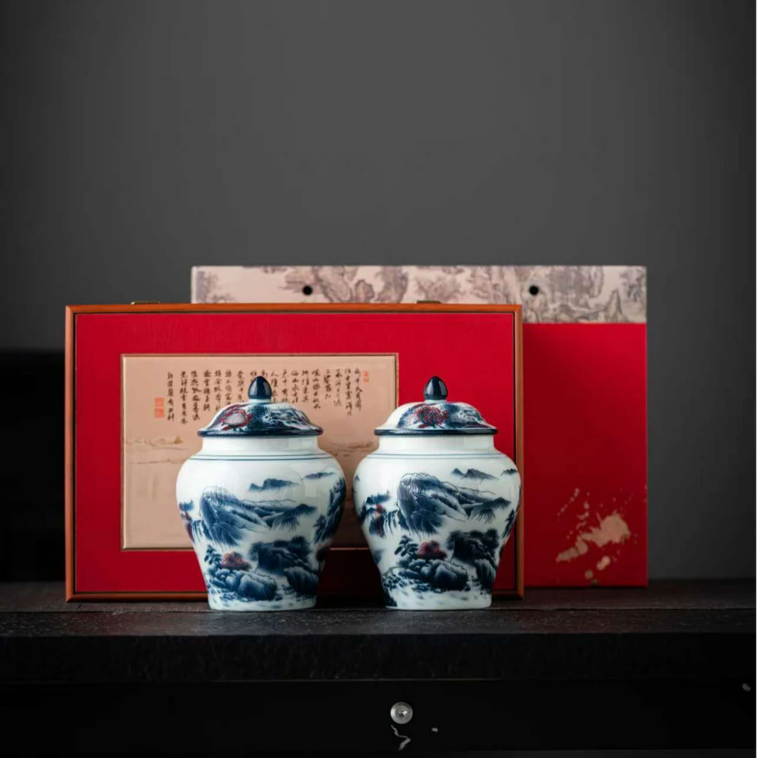 德邦快递送货上【万物】大红袍 高端茶叶礼盒200g