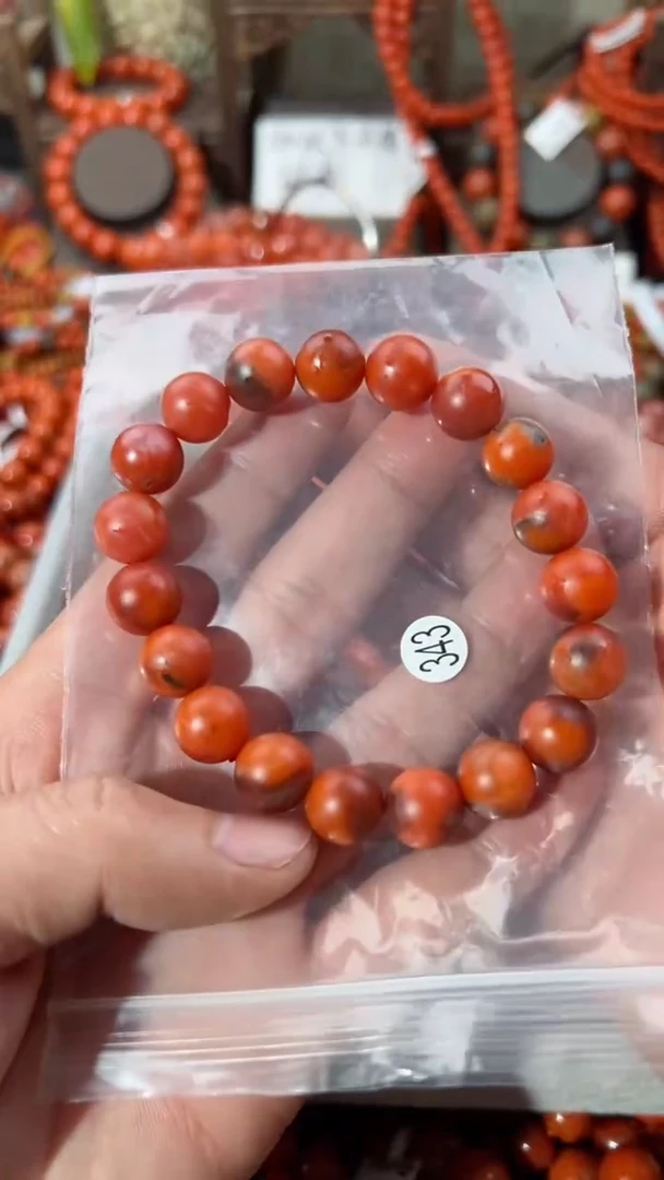 【闪购商品】南红玛瑙手串未镶嵌11