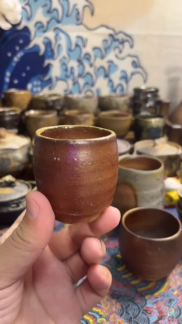 小山日式备前烧茶具茶周边