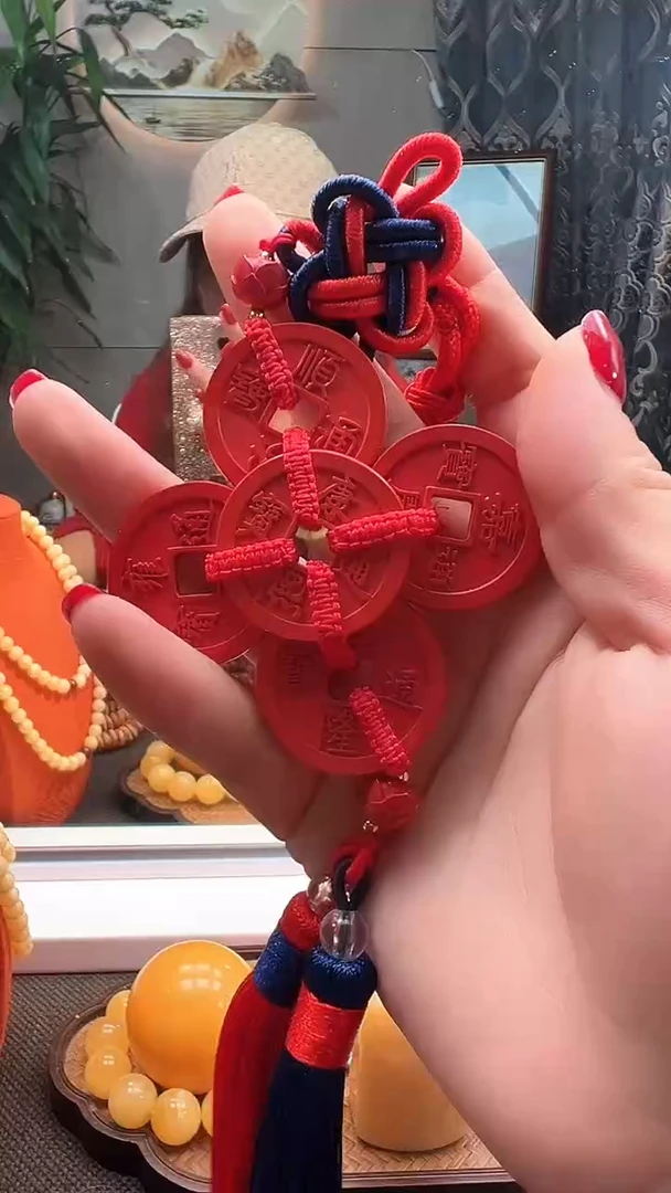 天然辰砂朱砂车挂