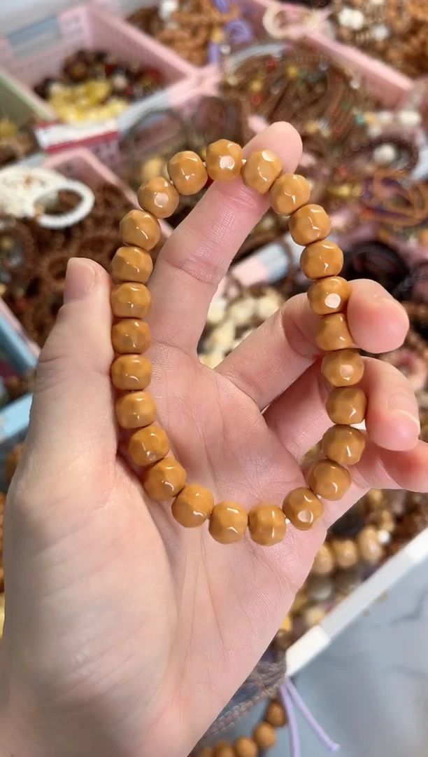 手串星月菩提猴头奶酪手串10mm全品（素圈）