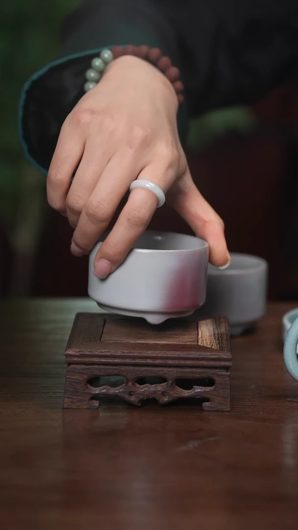 【闪购商品】清凉寺原产地仿古釉手工钧瓷主人杯