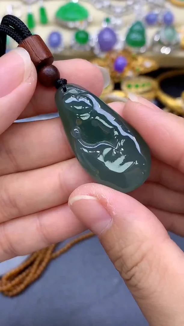 颈饰未镶嵌翡翠227-中国好珍宝