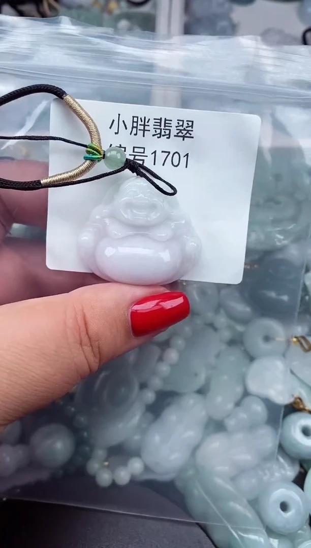 颈饰未镶嵌翡翠缅甸天然A货翡翠1701