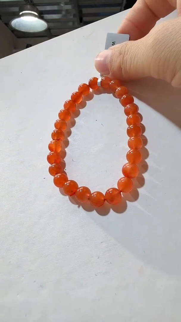 未镶嵌手链南红玛瑙优0510 约7mm