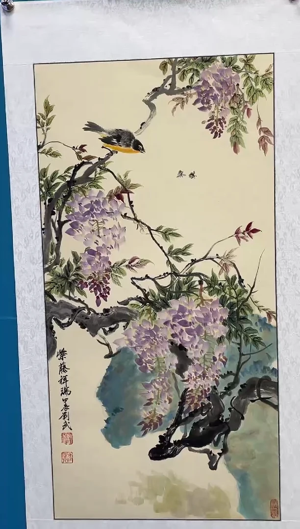 国画闪电购刘武绘画11