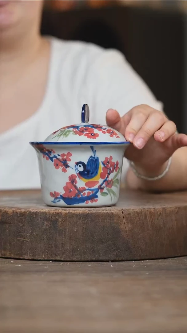 瓷片景德镇高温釉下彩（食品级）