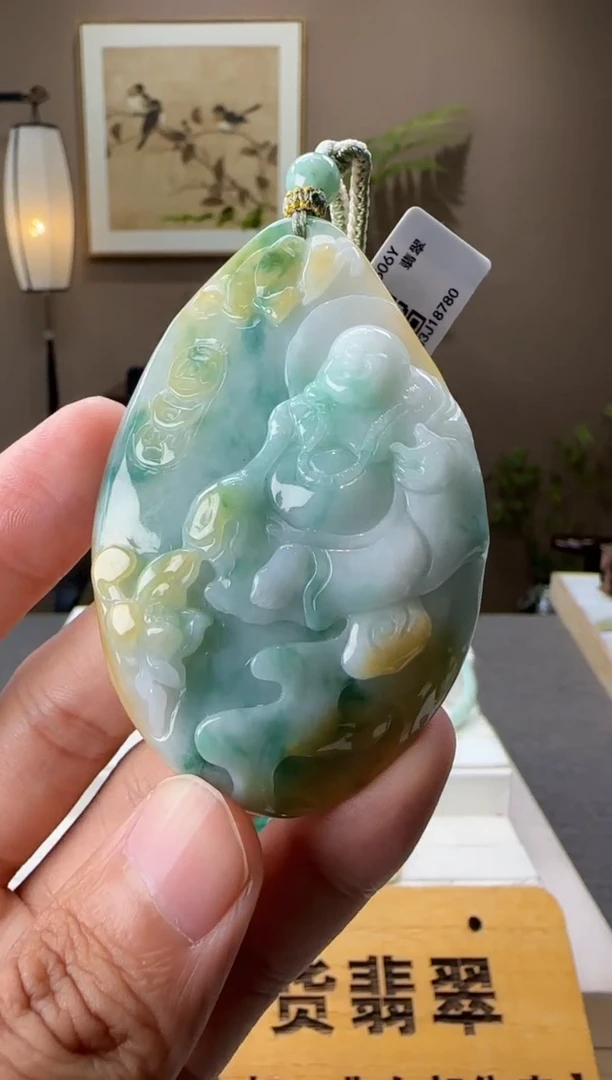 吊坠(不含链)未镶嵌翡翠DR@@960Q3J18780