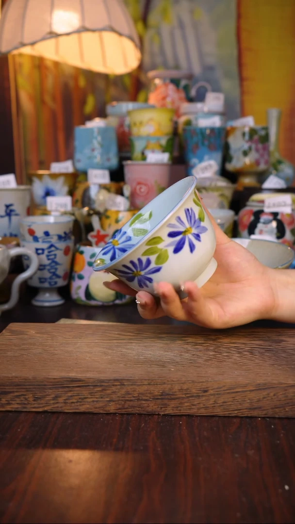 摆件泥垚手作 景德镇手工手绘器物