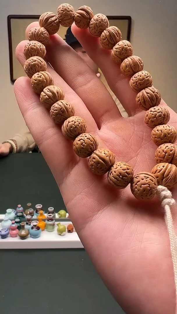 手串桃核12mm左右超矮桩东北小桃核手持