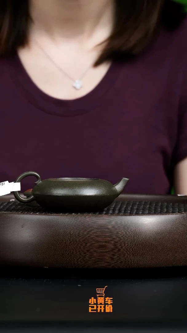 茶壶紫砂撇***?0615早场直播季畅园天青泥 年年有余