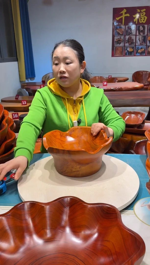 木 果盘 31*30.5*15