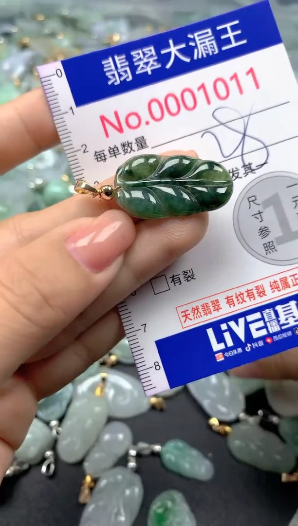 颈饰未镶嵌翡翠1011