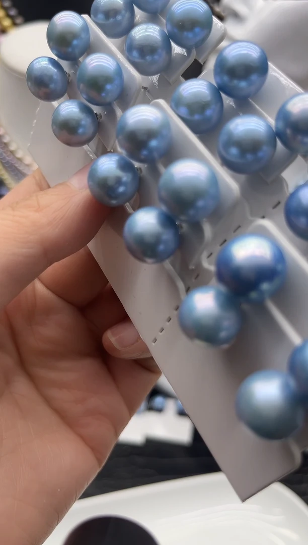 银S925镶嵌原创设计淡水珍珠1