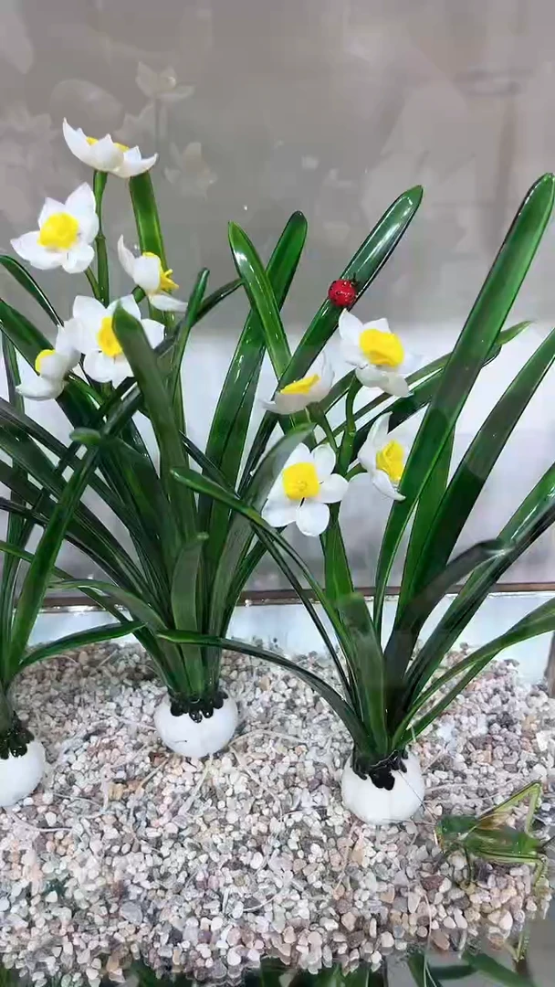 琉璃手工艺品车挂五福临门