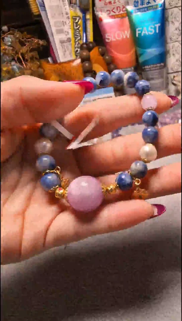 银S925镶嵌手链水晶FAA541 水晶手链