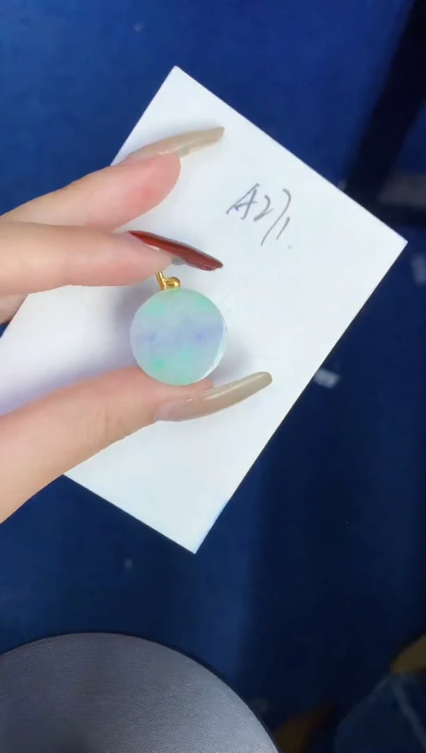 【闪购商品】翡翠颈饰18K金镶嵌00000000000