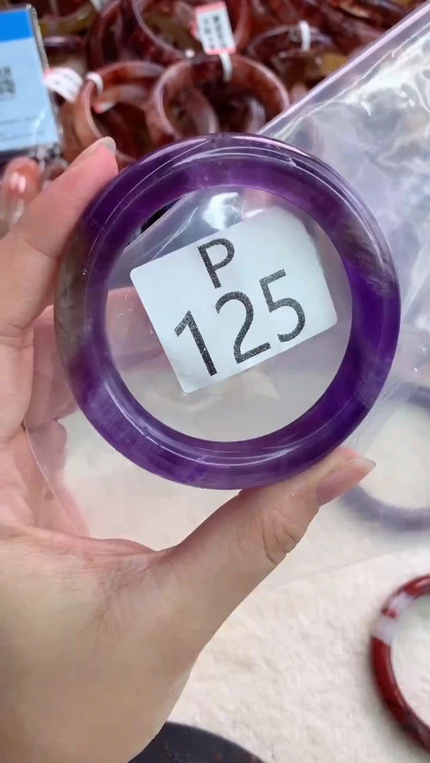 未镶嵌手镯水晶P125-54