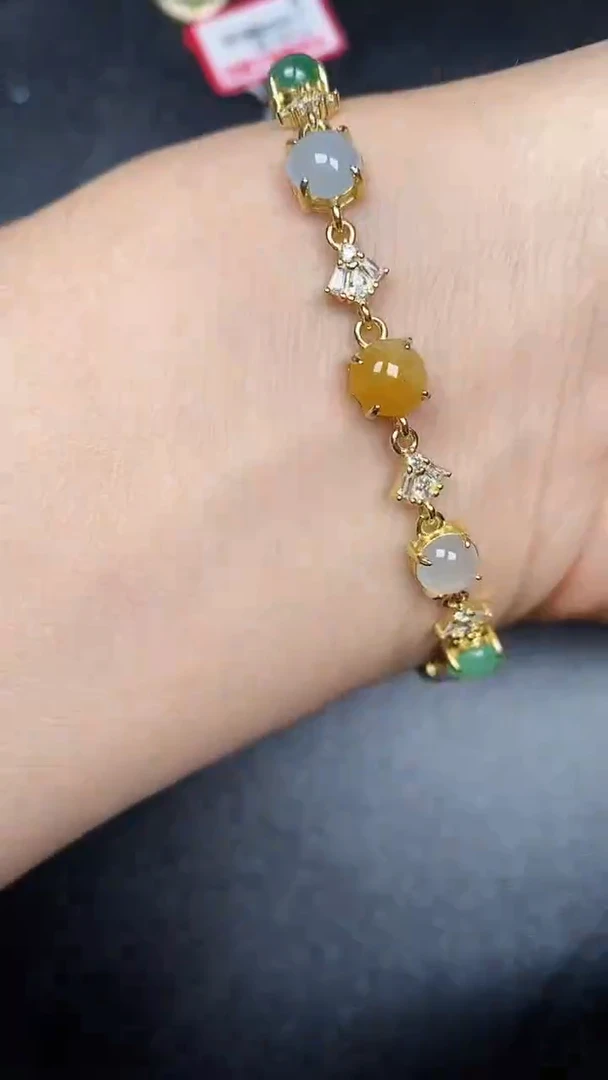 银S925镶嵌戒指翡翠3540