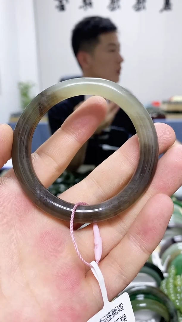 和田玉手镯未镶嵌52.3