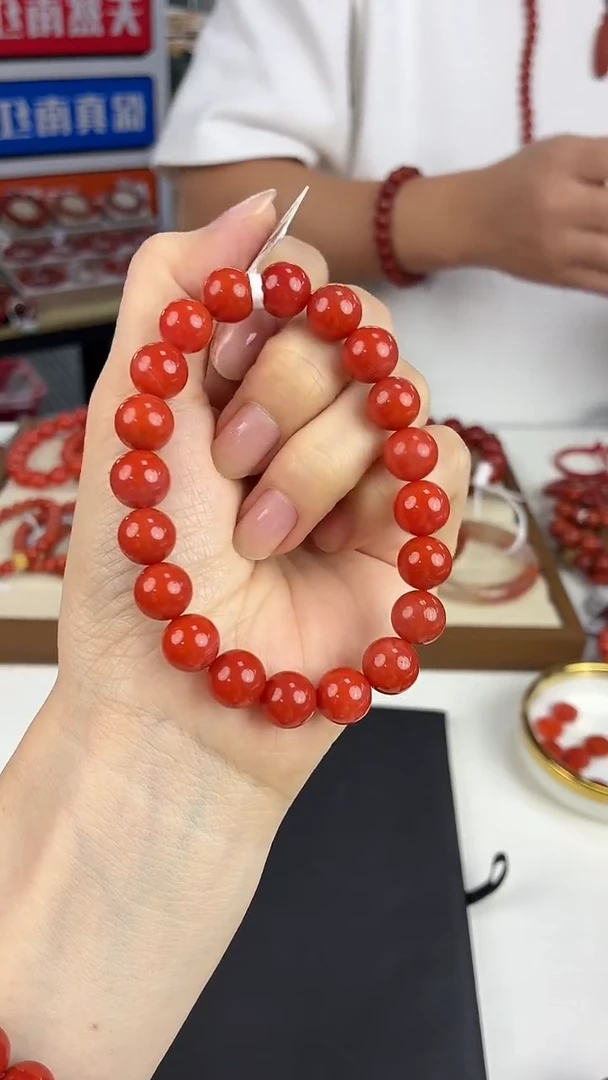 未镶嵌瓦西手串10mm南红玛瑙一个/条