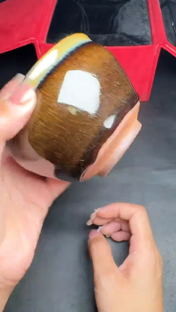 茶盏阙梅娇柴烧盏109
