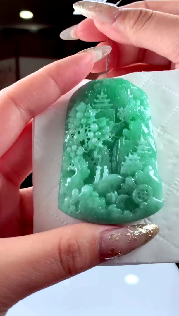 【闪购商品】定制翡翠未镶嵌天然A货翡翠（拍一发一）