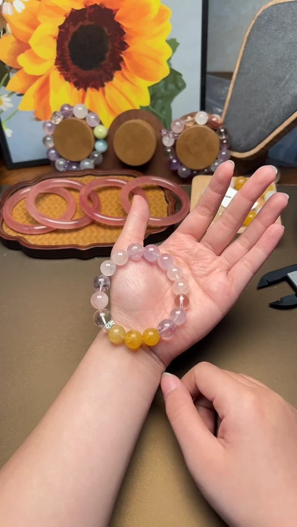 未镶嵌手串水晶1