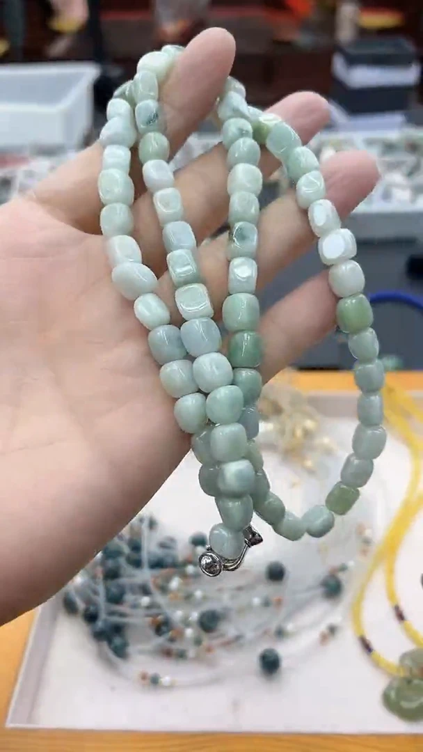 颈饰未镶嵌翡翠翡翠随型项链