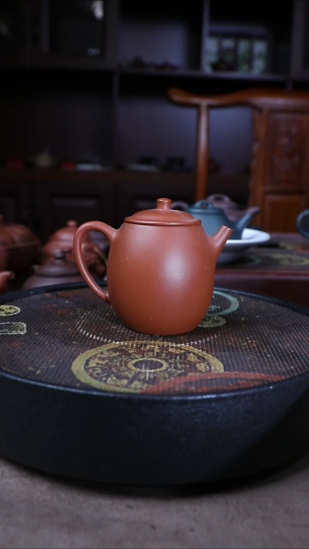 茶壶紫砂小红泥小品