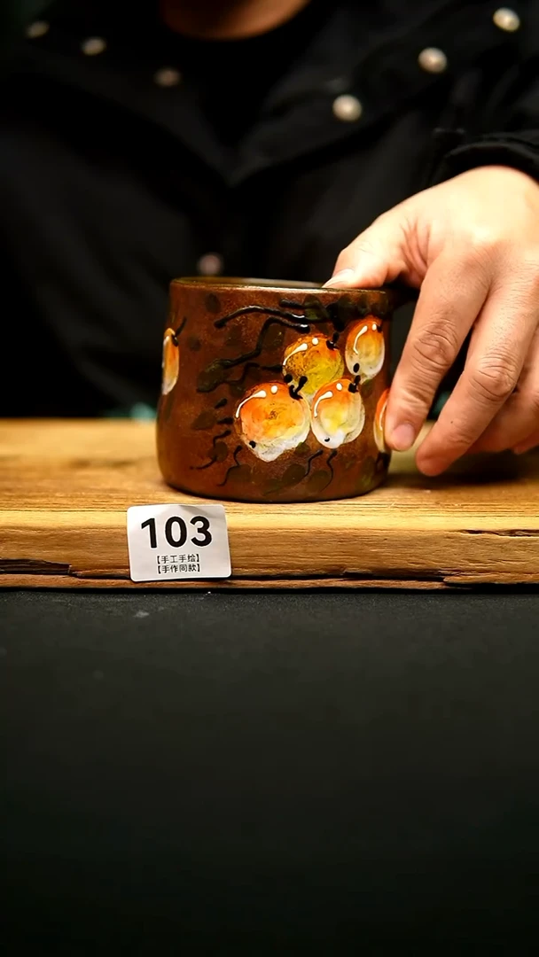 @@陶园瓷舍@@纯手工手绘@高温釉下彩