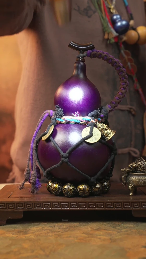 397大漆一物一拍记葫堂出品【不带手串】