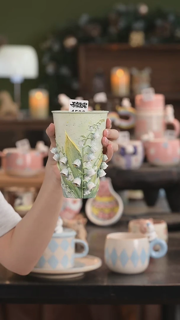 瓷片又****～景德镇原创手作4533