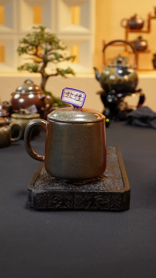 茶壶紫砂纯自然柴烧