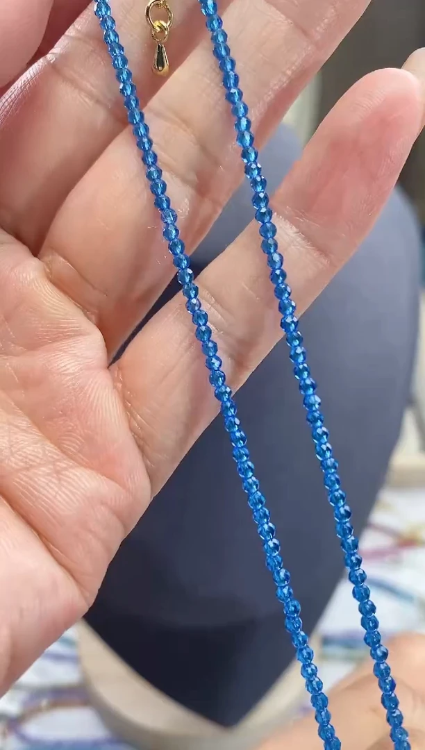 【闪购商品】尖晶石项链14K金镶嵌诗颜甄选珠宝SYZB62