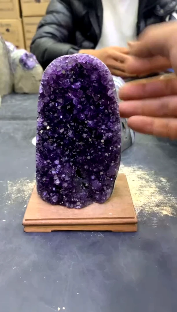 【闪购商品】水晶摆件未镶嵌天然高品质紫晶296