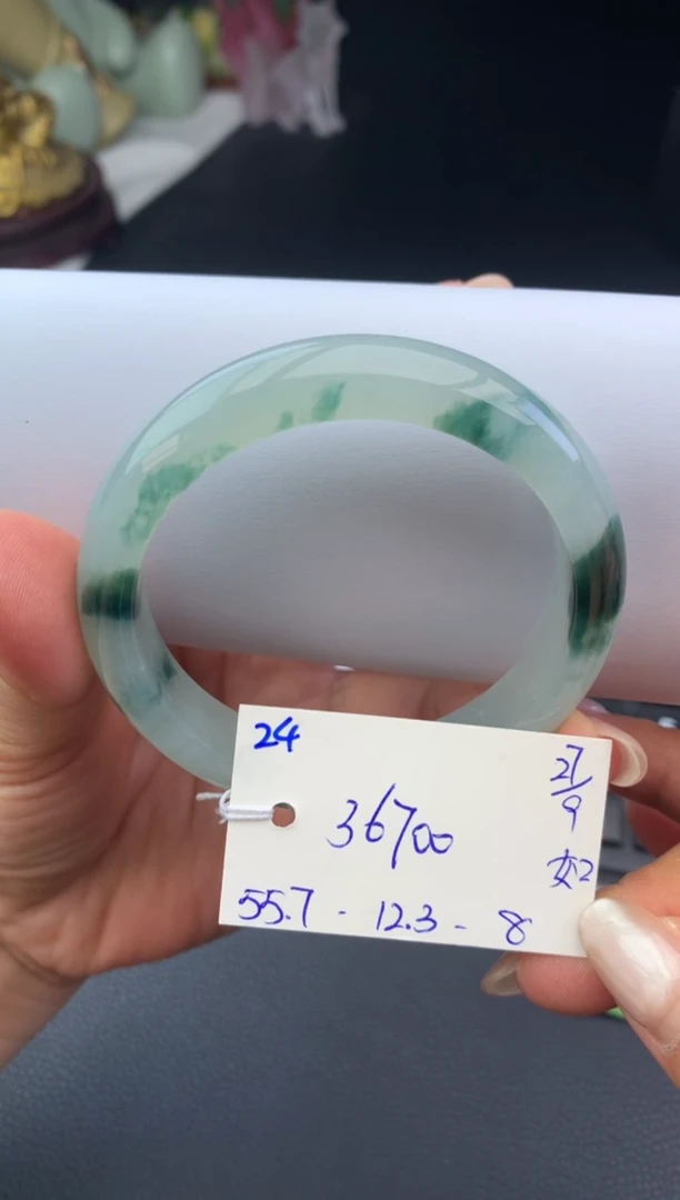 未镶嵌手镯翡翠手镯