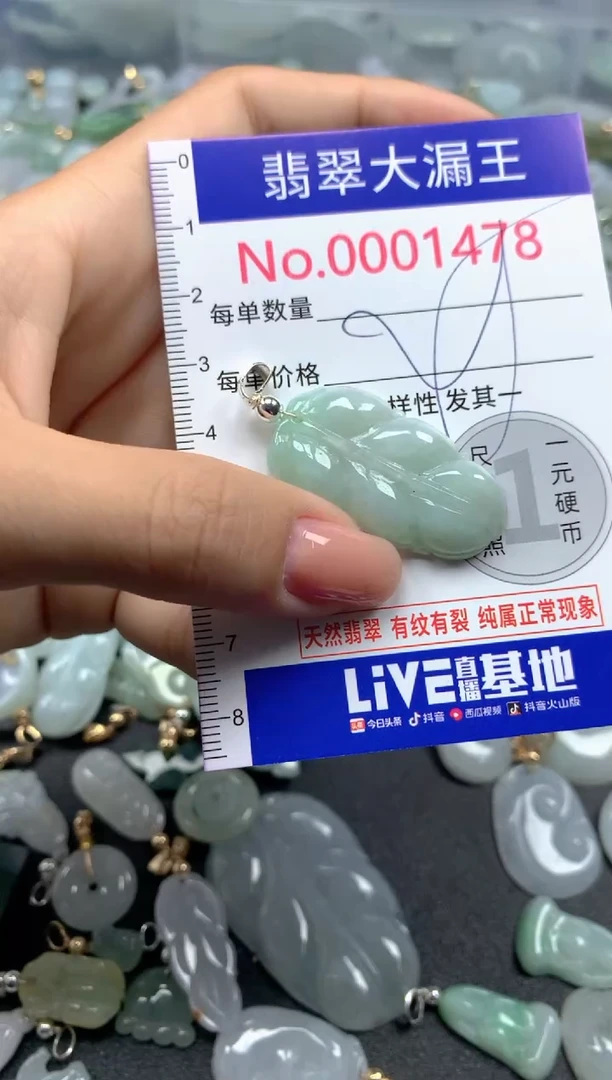 颈饰未镶嵌翡翠1478