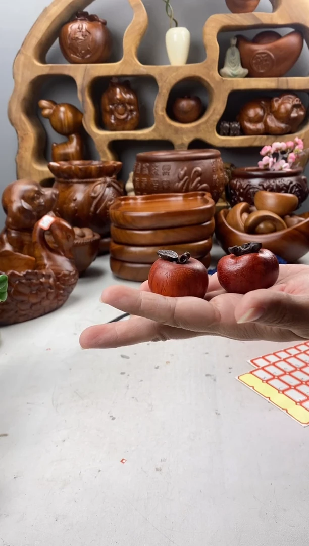 花梨木类A5小柿子+小苹果/尺寸