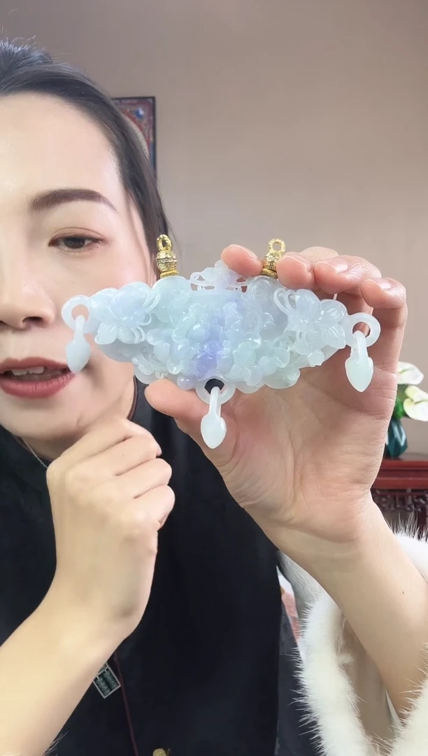 【闪购商品】翡翠颈饰未镶嵌国风原创