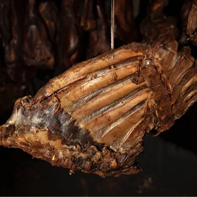 腊排骨正宗城口老腊肉农家土猪粮食猪腊排骨非遗工艺城口地标美食