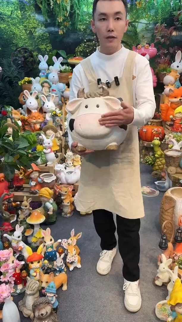 户外花园庭院花盆&00&