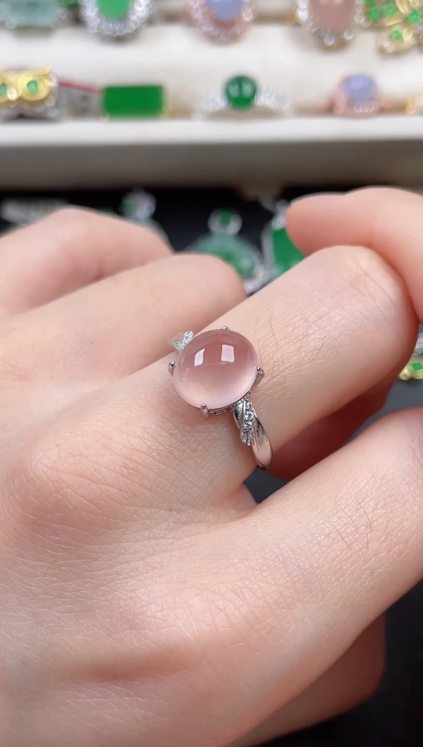 合金南红玛瑙戒指1